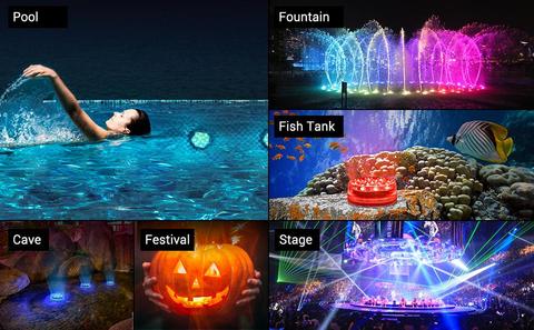 Magic Lights - Waterdichte LED-verlichting voor sfeereffecten