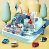 Magnetisch Auto Racebaan – Interactieve Montessori Avonturen Set met Auto's