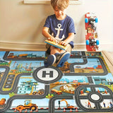 Bouw en Avontuur Speelkleed – Voor Kleine Verkenners en Creatieve Spelers
