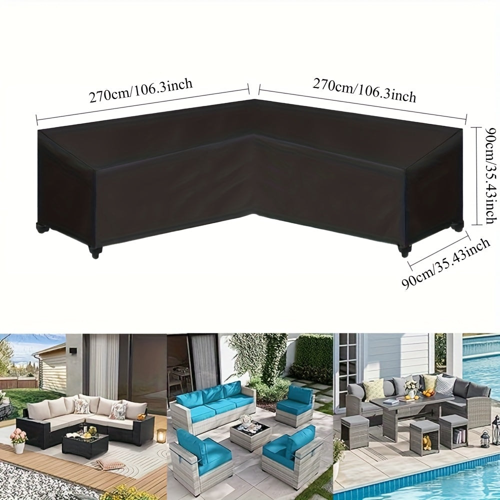 ShieldGuard Outdoor Hoes – Robuuste Bescherming voor V-vormige Loungesets