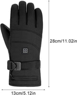 Verwarmbare Winterhandschoenen | Waterdicht & Winddicht | 3 Verwarmingsniveaus | Touchscreen-geschikt