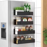 Magnetisch Specerijrek Set – SpiceGrip (4-delig)
