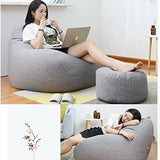 Norvo | Luxe Linnen Bean Bag – Ergonomisch & Stijlvol Comfort Zitmeubel