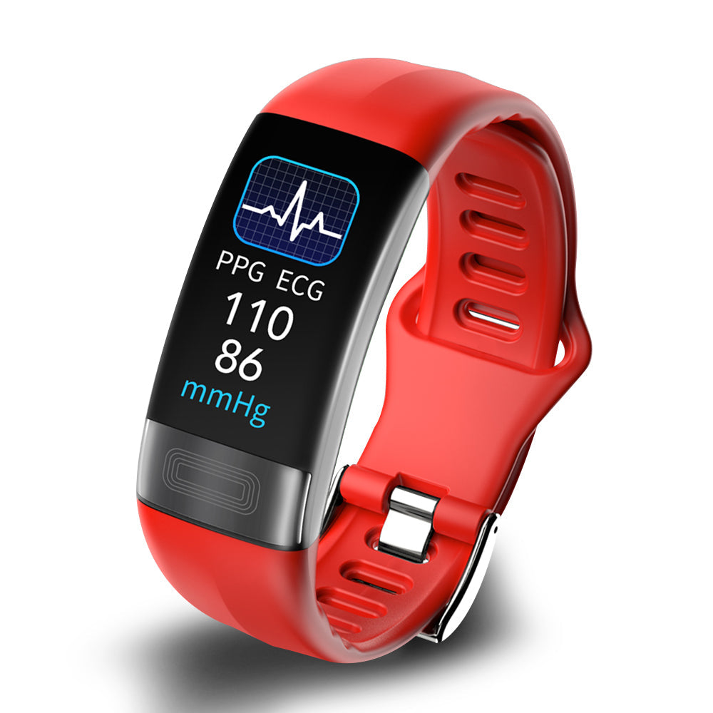Slimme Armband Bloeddrukmonitor | EKG, Hartslag, Zuurstofverzadiging & Slaaptracker - FDA goedgekeurd