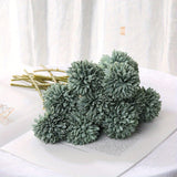 Set van 5 Kunst Chrysant Bloemen – Realistische Bloemstukken voor Bruiloften en Huisdecoratie