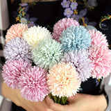 Set van 5 Kunst Chrysant Bloemen – Realistische Bloemstukken voor Bruiloften en Huisdecoratie