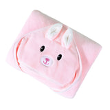 Schattige Kinderbadhanddoek - Voor Badplezier met een Knuffelbare Hoed