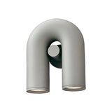 Moderne LED Wandlamp in Boogvorm