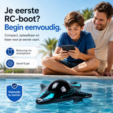 RC Startboot met Camera – Eenvoudige Smartphonebesturing vanaf 8 jaar