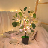 Kersttak LED Nachtlamp – Warm Wit USB-aangedreven Decoratieve Lamp