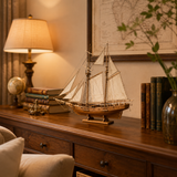 Klassiek Houten Zeilschip Model – Gedetailleerde 3D Puzzel voor Schepenliefhebbers