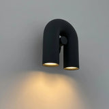 Moderne LED Wandlamp in Boogvorm