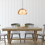 Le Dôme Cristallin | Glazen Koepel | Verstelbare Kabel | Modern Design | E27 Fitting | Geschikt voor Keuken, Woonkamer of Eetkamer | Minimalistische Interieurs | Ideaal voor Thuis en Bedrijf ruimtes