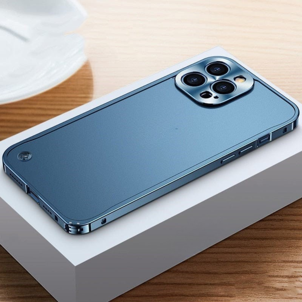 Metalen hoes iPhone - Aluminium