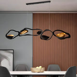 Moderne Artistieke Hanglamp – Sculpturale LED Plafondlamp met Dimbare Optie