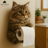 PurrRoll – De charmante katten-toiletpapierhouder!