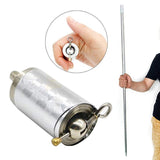 Draagbare Telescopische Metalen Stang | 110cm RVS Uitbreidbare Staf | Hoge-Snelheid Kinetische Uitbreiding | Aerodynamisch Micro-Concaaf Ontwerp | 130g Tactisch & Prestatie Gereedschap