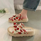 Sanne Dames Sandalen - Voor Comfort en Zomers Stijl