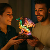 LichtDraak - handgemaakte lamp die harten laat stralen