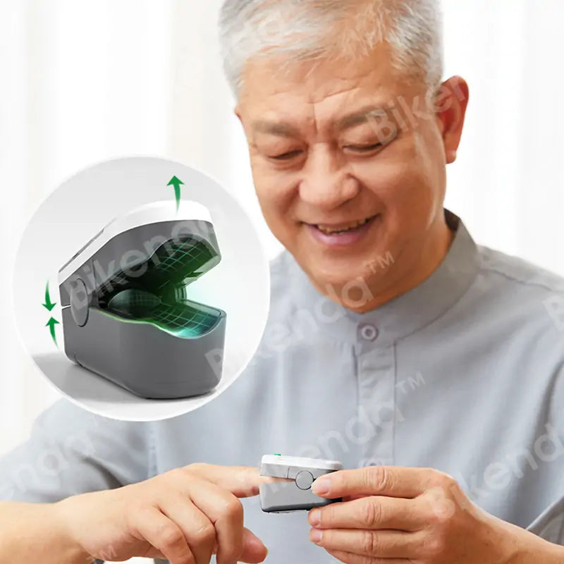 VitalCheck Draagbare Pulsoxymeter | Nauwkeurig, pijnloos en eenvoudig te bedienen