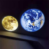 Maan-Aarde-projectie LED-lamp