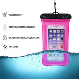 Waterdichte, drijvende telefoontas