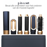 5-in-1 multifunctionele haarstyler met ionentechnologie - AuraStyle