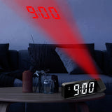 LED Projectie Wekker – Temperatuur- en Datumweergave met USB Voeding