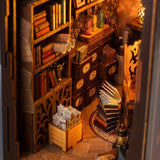 Magisch Boekenhuis – 3D Houten Puzzel voor Creatieve Bouwers