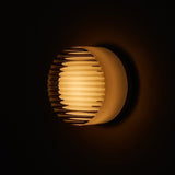 Moderne Ronde LED Wandlamp – Strakke Frosted Glas Ontwerp voor Zachte Sfeer