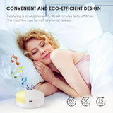 Sleep Sound White Noise Machine - Rustgevende Geluiden voor Betere Slaap en Ontspanning