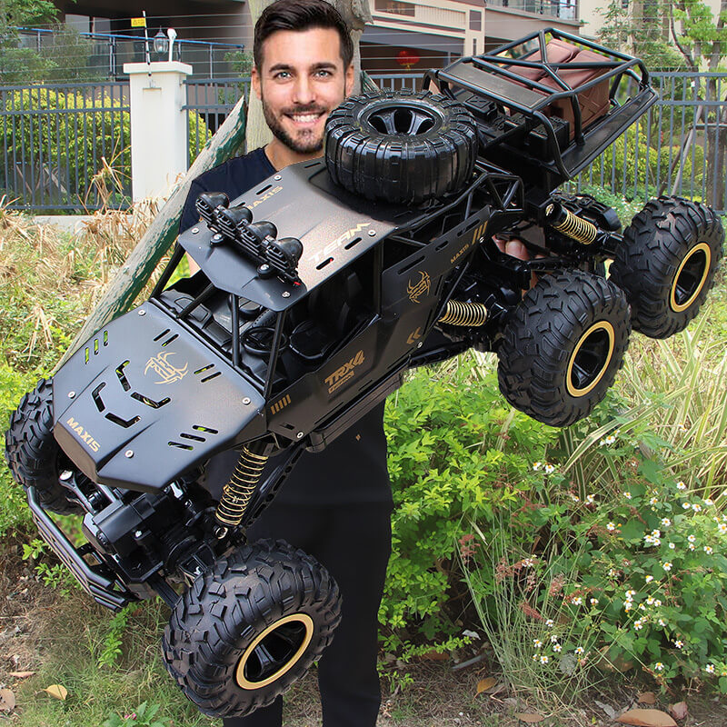 TerraX Elite 4-wielige RC-monstertruck – Offroad-krachtpatser op schaal 1:12 met een topsnelheid van