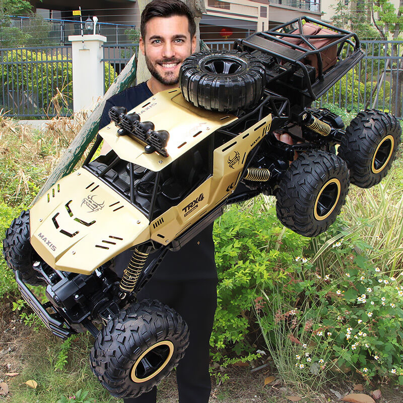 TerraX Elite 4-wielige RC-monstertruck – Offroad-krachtpatser op schaal 1:12 met een topsnelheid van