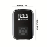 SmartPump Draagbare Luchtcompressor met LED Display - USB Opladen, Voor Banden, Fiets, Motor en Meer