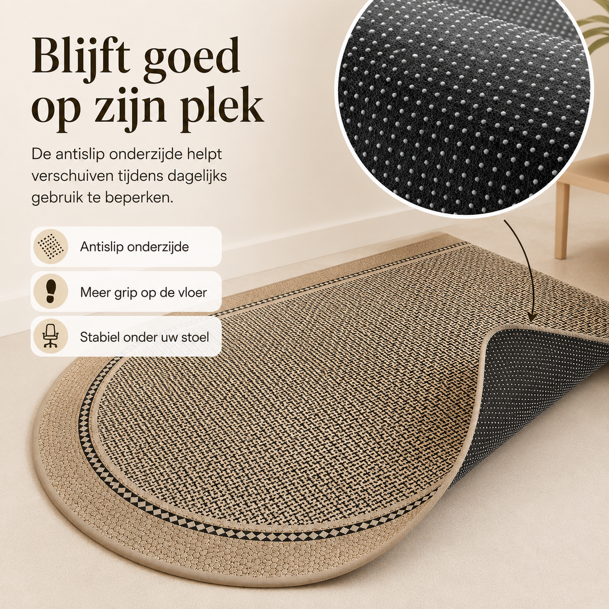 Vloerbeschermer - PVC Slijtvast - Beschermmat