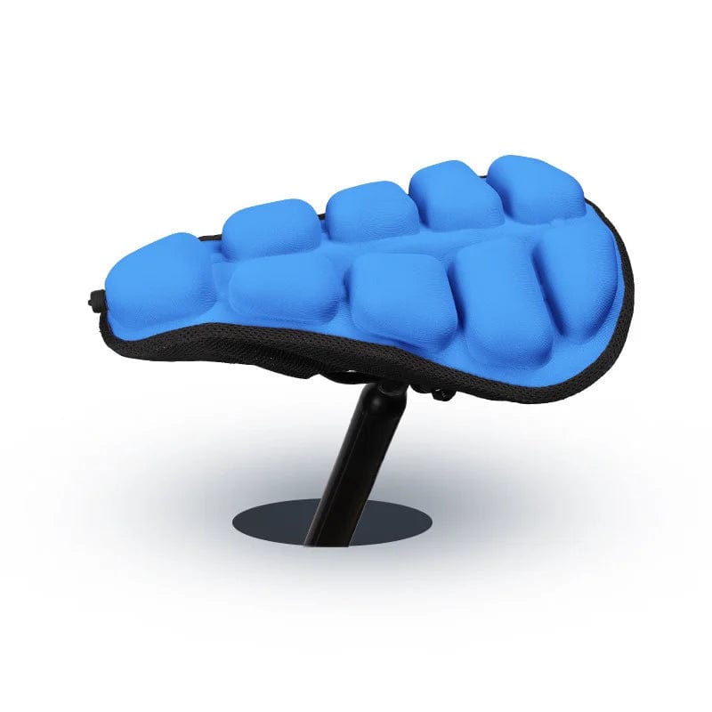 AirSeat | Comfortabel Schokdempend Fietszadel | Perfecte Luchtcirculatie | Instelbare Luchtdruk | Anti-slip Siliconen Basis | Droog en Zacht Zitten | Ideaal voor Lange Fietstochten | Verkrijgbaar in Maten S en M