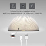 Opvouwbare Boeklamp met Warm LED-Licht - StoryGlow