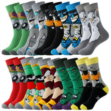 Cartoon Sokken Set - Comfort en Stijl met Jouw Favoriete Personages