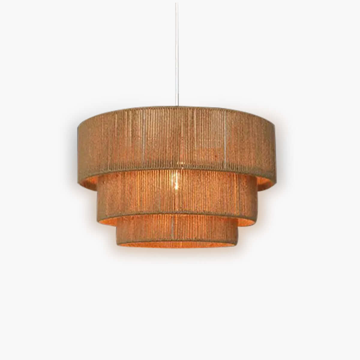 Hanglamp Touw & Metaal - Industrieel Design