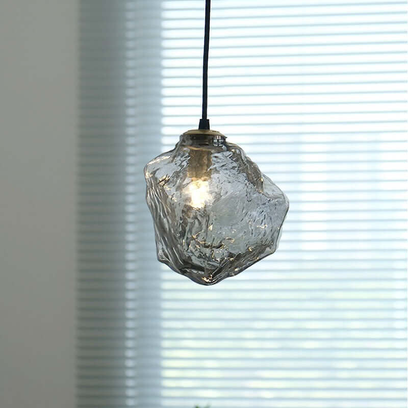 Hanglamp met Lavaglas Design