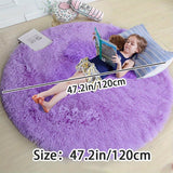 Ronde Fluffy Tapijt - Clouda
