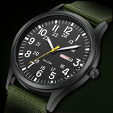 Heren Outdoor Horloge – Waterdicht tot 100m, Krasbestendig Saffierglas