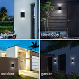 Orlite Zwarte LED Muurverlichting – Duurzaam en Sfeervol Buitenlicht