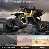 TerraX Elite 6-wielige RC-monstertruck – schaal 1:12, supersnelle (52 km/u) terreinbeest