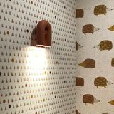 Moderne LED Wandlamp in Boogvorm