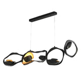 Moderne Artistieke Hanglamp – Sculpturale LED Plafondlamp met Dimbare Optie
