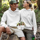 Imagecapture Hoodie | Elegant foto borduurwerk voor modieuze aandenkens
