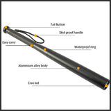 Baseball Bat Vorm LED Zaklamp | Aluminium Legering, 3 Verlichtingsmodi | Nood- en Utiliteitsgebruik