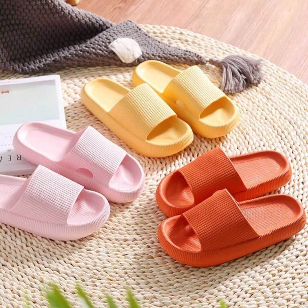 Pillowalk | Marshmallow Slippers Unisex | Ultiem Comfort Slippers met Dikke Zool en Zachte Demping