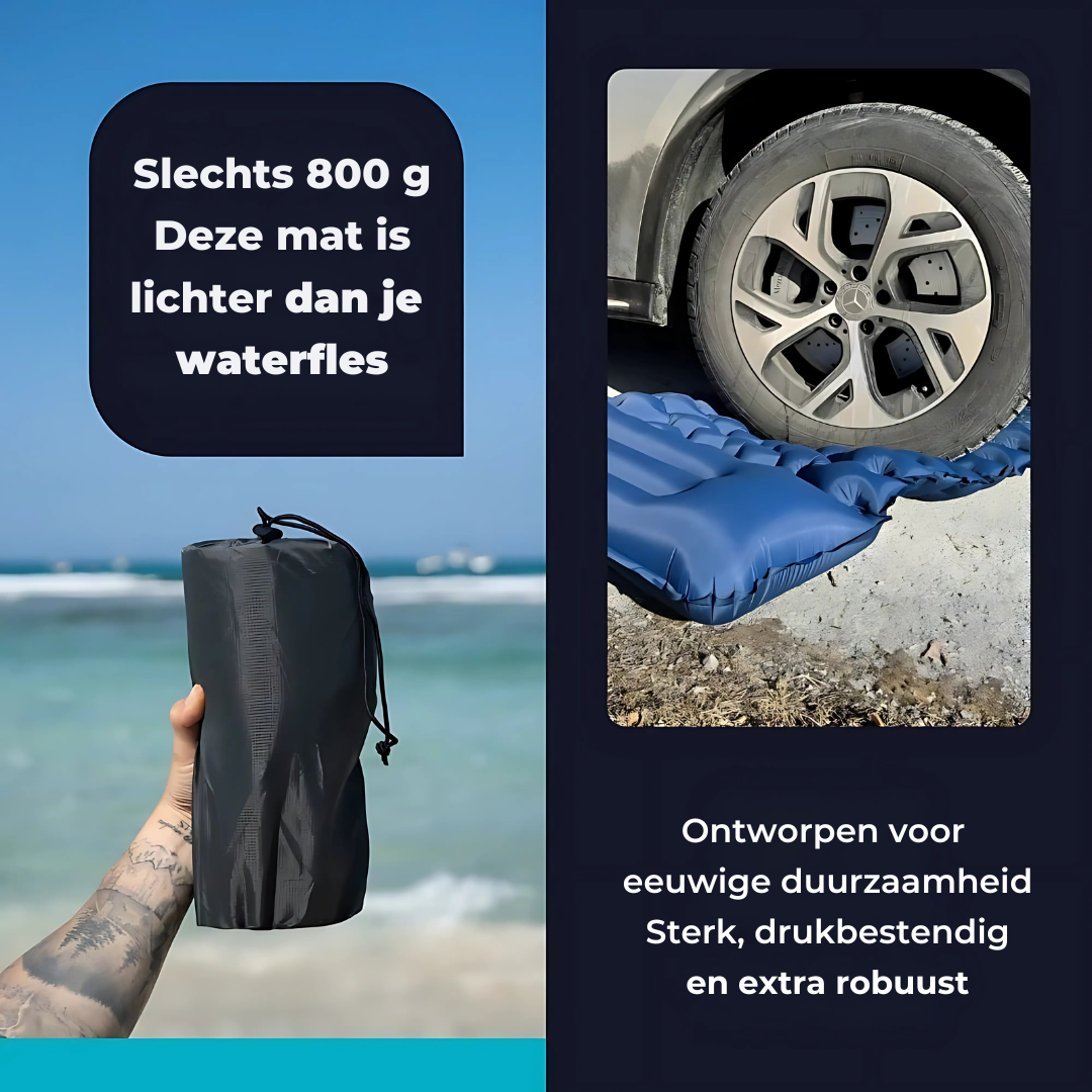 ErgoMat - Ultralicht en compact slaapmatje – perfect voor onderweg.